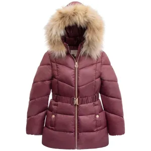 Big Girls Heavy Weight Belted Jacket