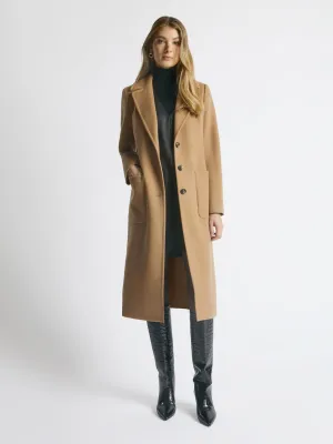 Wool cashmere coat